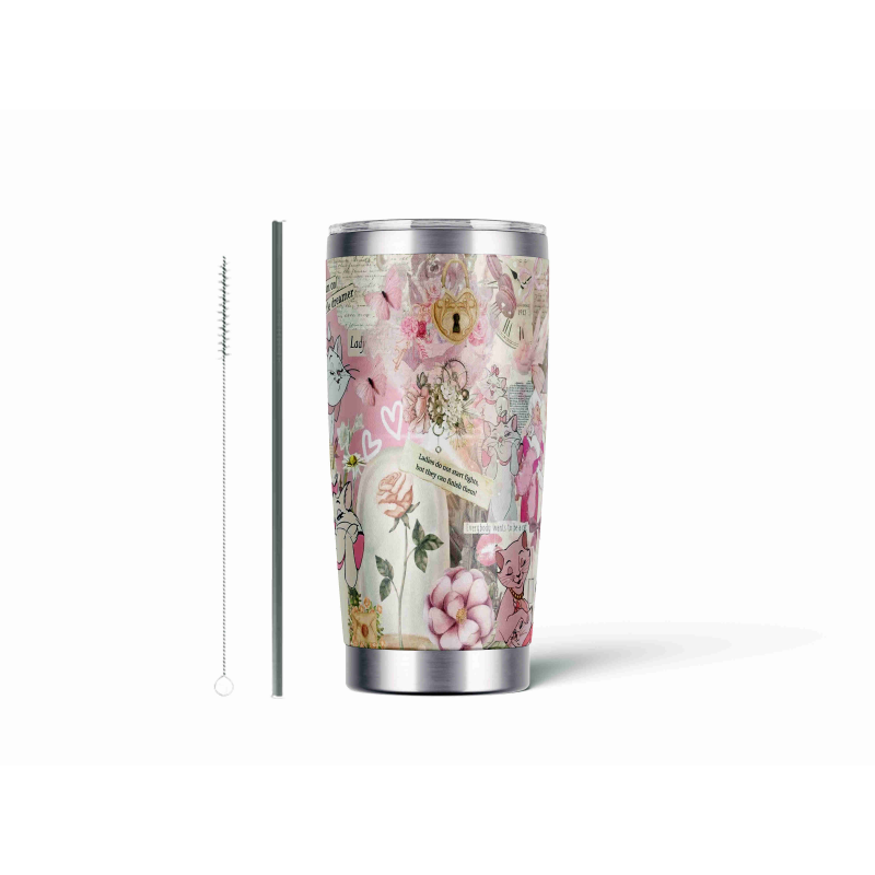 20oz Stainless Tumbler w/ Magnet Sliding Lid- Printed direct to Tumbler 52