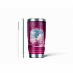 20oz Stainless Tumbler w/ Magnet Sliding Lid- Printed direct to Tumbler 55