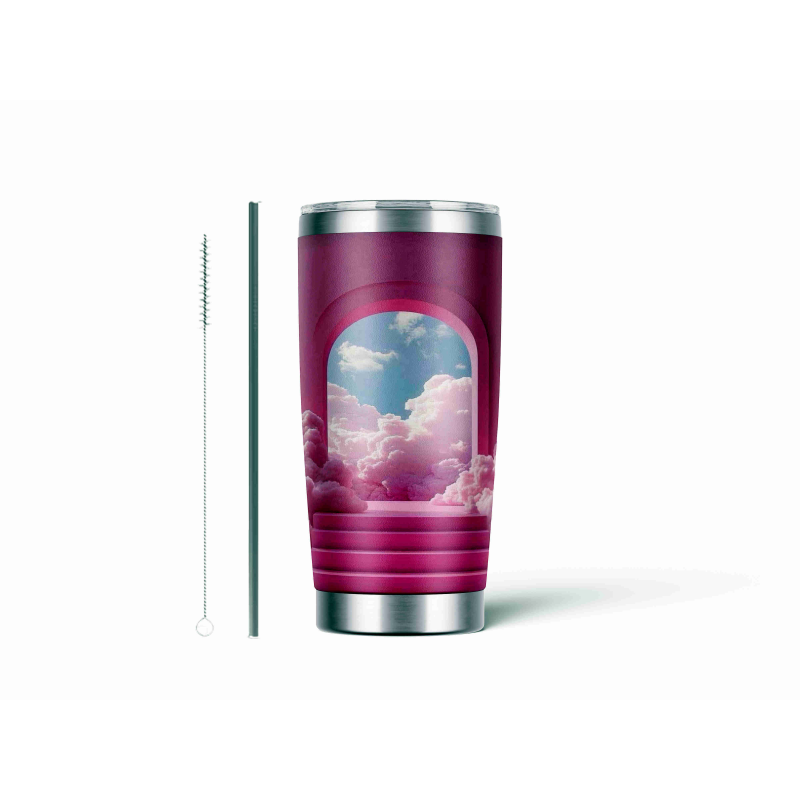 20oz Stainless Tumbler w/ Magnet Sliding Lid- Printed direct to Tumbler 55