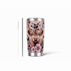 20oz Stainless Tumbler w/ Magnet Sliding Lid- Printed direct to Tumbler 58