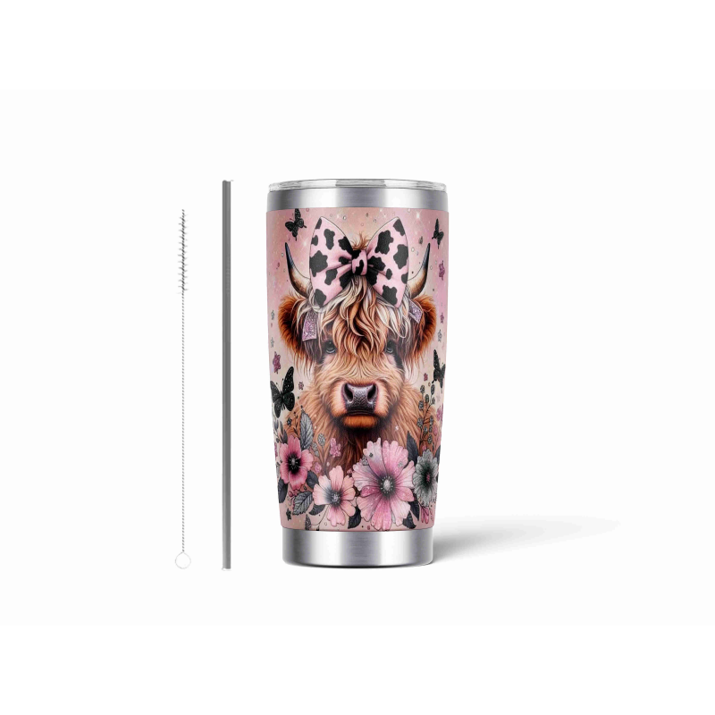 20oz Stainless Tumbler w/ Magnet Sliding Lid- Printed direct to Tumbler 58