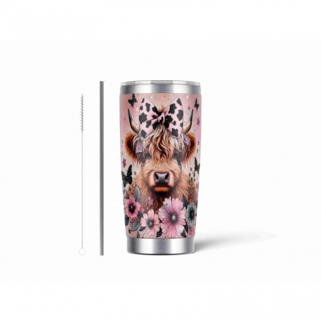 20oz Stainless Tumbler w/ Magnet Sliding Lid- Printed direct to Tumbler 58