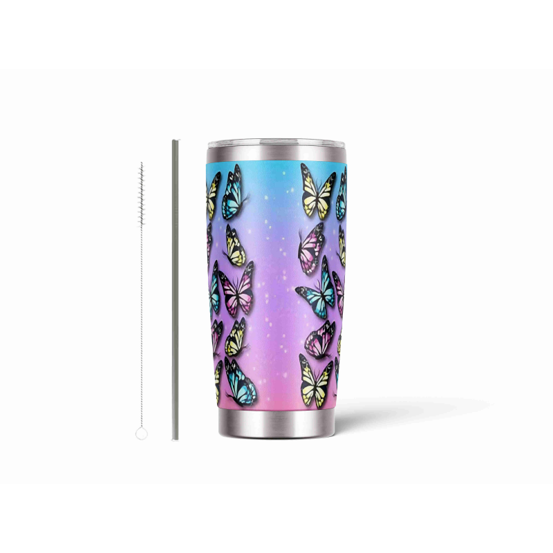 20oz Stainless Tumbler w/ Magnet Sliding Lid- Printed direct to Tumbler 62