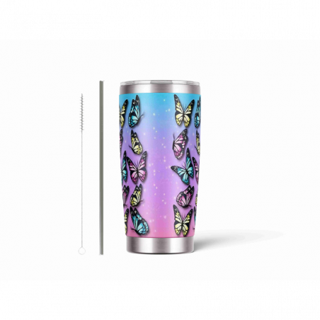 20oz Stainless Tumbler w/ Magnet Sliding Lid- Printed direct to Tumbler 62