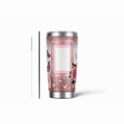 20oz Stainless Tumbler w/ Magnet Sliding Lid- Printed direct to Tumbler 69