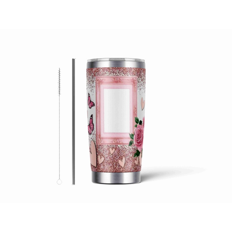 20oz Stainless Tumbler w/ Magnet Sliding Lid- Printed direct to Tumbler 69