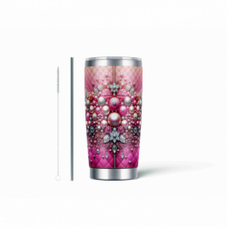 20oz Stainless Tumbler w/ Magnet Sliding Lid- Printed direct to Tumbler 72
