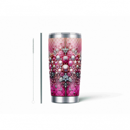 20oz Stainless Tumbler w/ Magnet Sliding Lid- Printed direct to Tumbler 72