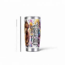 20oz Stainless Tumbler w/ Magnet Sliding Lid- Printed direct to Tumbler 74