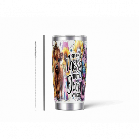20oz Stainless Tumbler w/ Magnet Sliding Lid- Printed direct to Tumbler 74