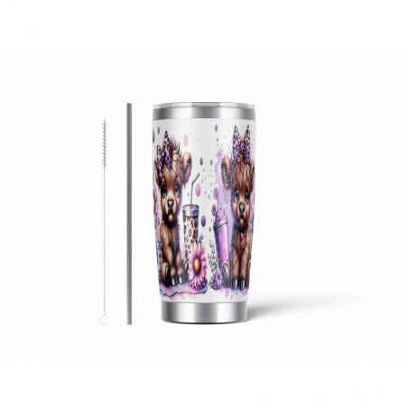 20oz Stainless Tumbler w/ Magnet Sliding Lid- Printed direct to Tumbler 76