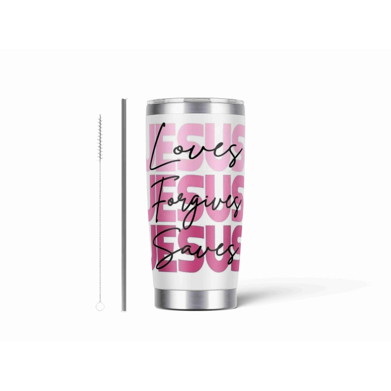 20oz Stainless Tumbler w/ Magnet Sliding Lid- Printed direct to Tumbler 79