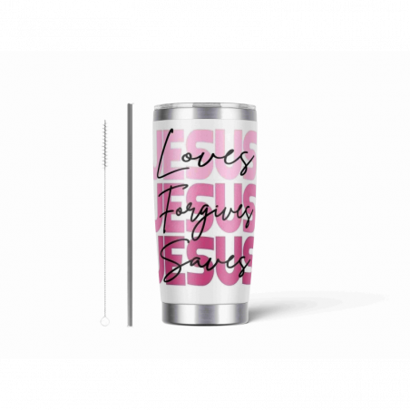 20oz Stainless Tumbler w/ Magnet Sliding Lid- Printed direct to Tumbler 79