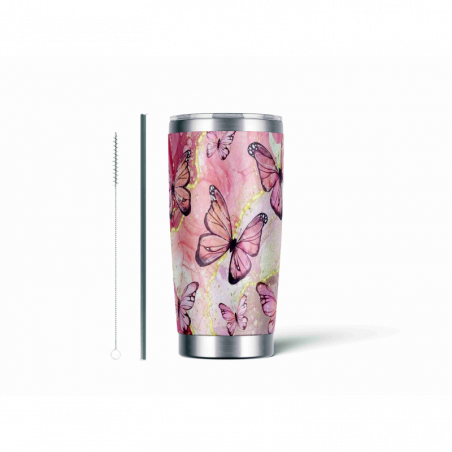 20oz Stainless Tumbler w/ Magnet Sliding Lid- Printed direct to Tumbler 82
