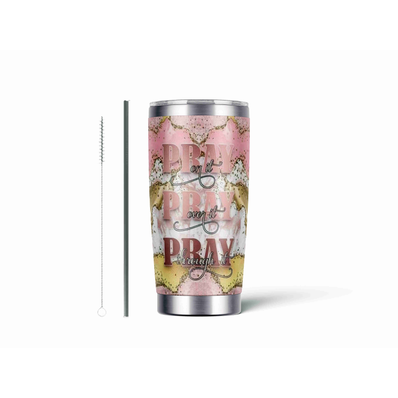 20oz Stainless Tumbler w/ Magnet Sliding Lid- Printed direct to Tumbler 83