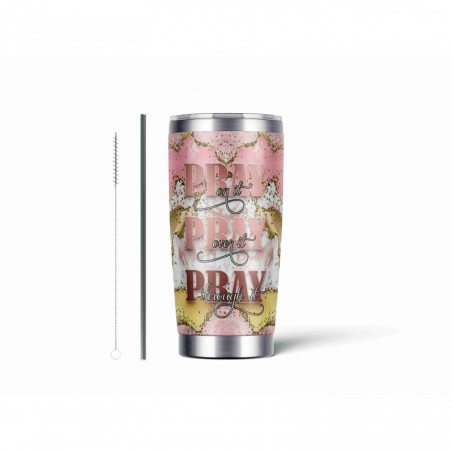 20oz Stainless Tumbler w/ Magnet Sliding Lid- Printed direct to Tumbler 83
