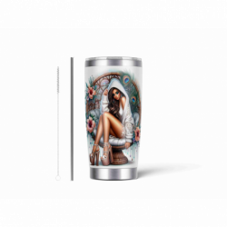20oz Stainless Tumbler w/ Magnet Sliding Lid- Printed direct to Tumbler 91