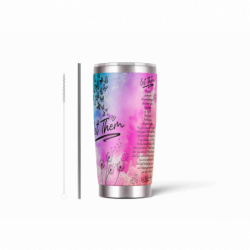 20oz Stainless Tumbler w/ Magnet Sliding Lid- Printed direct to Tumbler 93