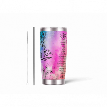 20oz Stainless Tumbler w/ Magnet Sliding Lid- Printed direct to Tumbler 93
