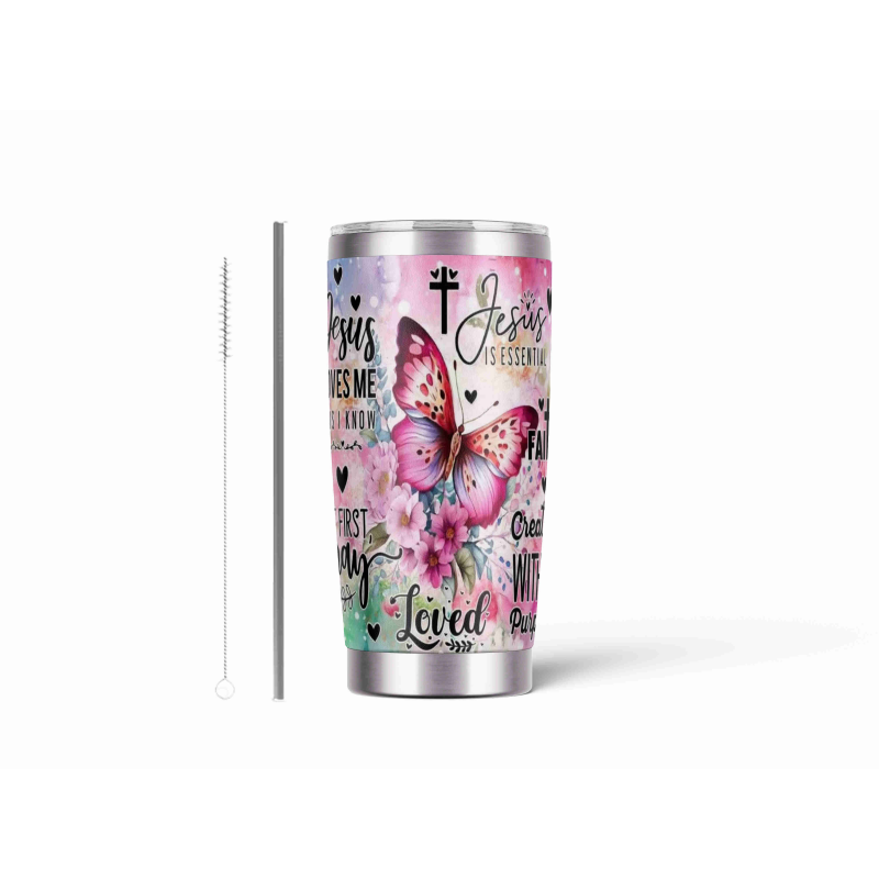 20oz Stainless Tumbler w/ Magnet Sliding Lid- Printed direct to Tumbler 94