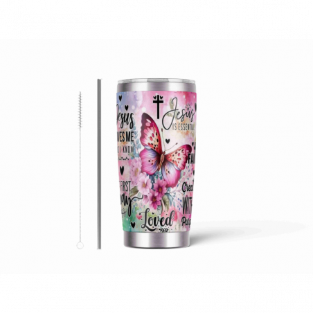 20oz Stainless Tumbler w/ Magnet Sliding Lid- Printed direct to Tumbler 94