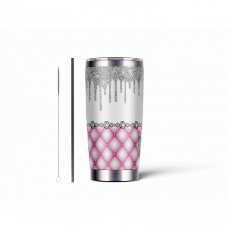 20oz Stainless Tumbler w/ Magnet Sliding Lid- Printed direct to Tumbler 98