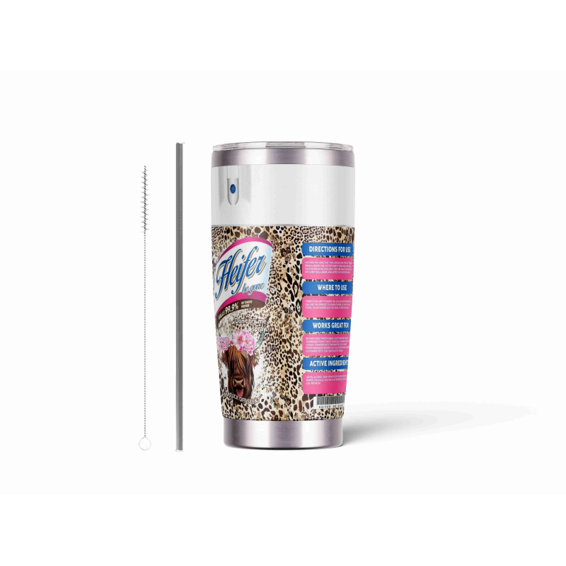 20oz Stainless Tumbler w/ Magnet Sliding Lid- Printed direct to Tumbler 100