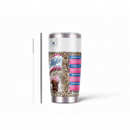 20oz Stainless Tumbler w/ Magnet Sliding Lid- Printed direct to Tumbler 100