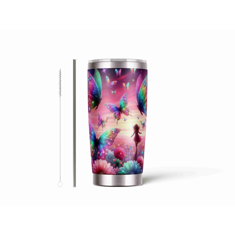 20oz Stainless Tumbler w/ Magnet Sliding Lid- Printed direct to Tumbler 103