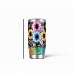 20oz Stainless Tumbler w/ Magnet Sliding Lid- Printed direct to Tumbler 106