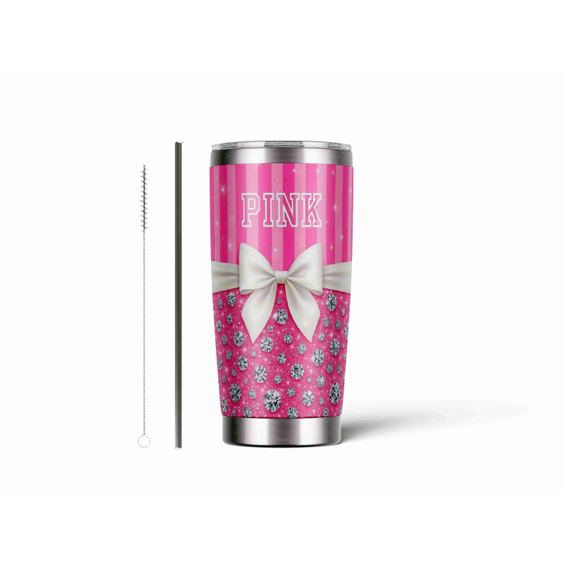 20oz Stainless Tumbler w/ Magnet Sliding Lid- Printed direct to Tumbler 108