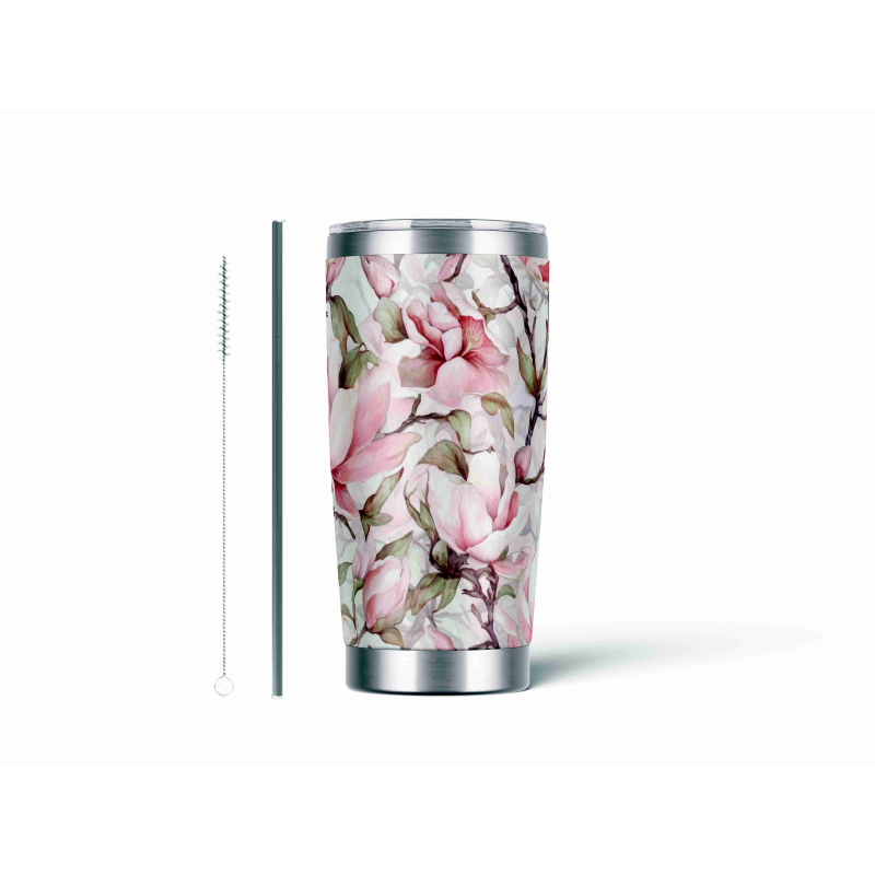 20oz Stainless Tumbler w/ Magnet Sliding Lid- Printed direct to Tumbler 110