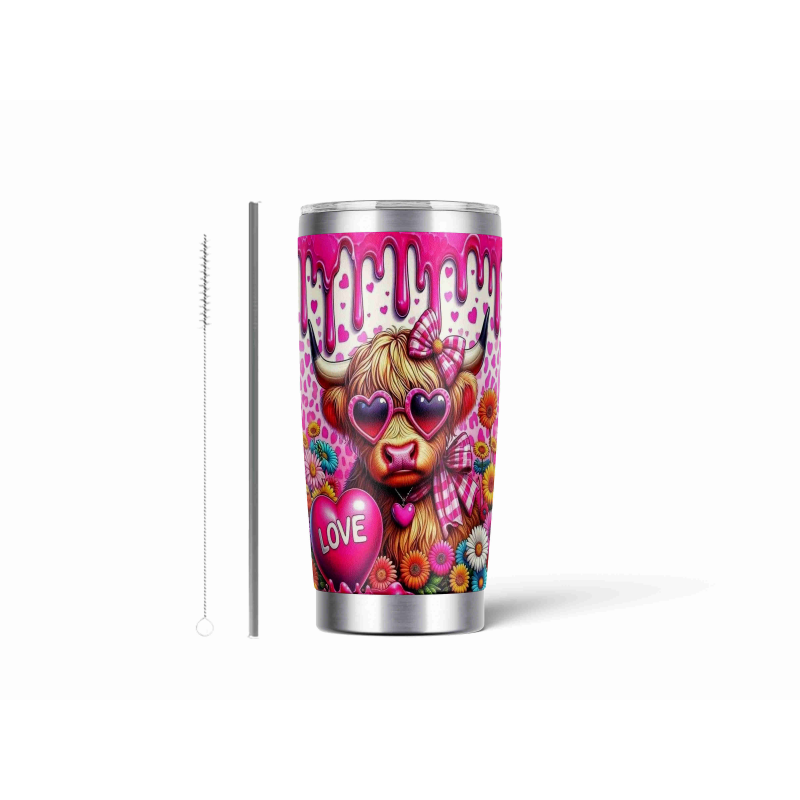 20oz Stainless Tumbler w/ Magnet Sliding Lid- Printed direct to Tumbler 111