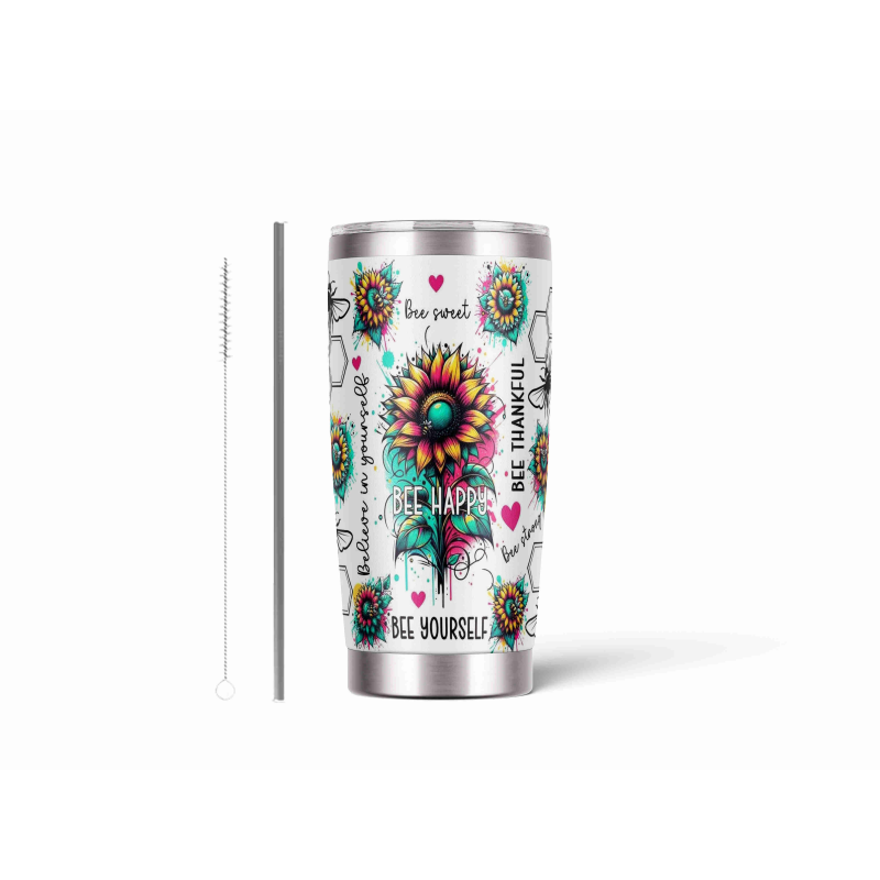 20oz Stainless Tumbler w/ Magnet Sliding Lid- Printed direct to Tumbler 117