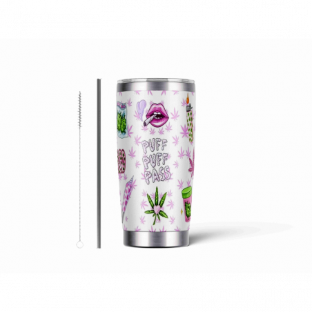 20oz Stainless Tumbler w/ Magnet Sliding Lid- Printed direct to Tumbler 120