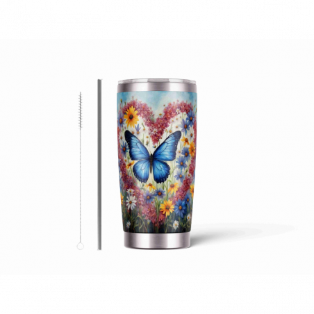 20oz Stainless Tumbler w/ Magnet Sliding Lid- Printed direct to Tumbler 121