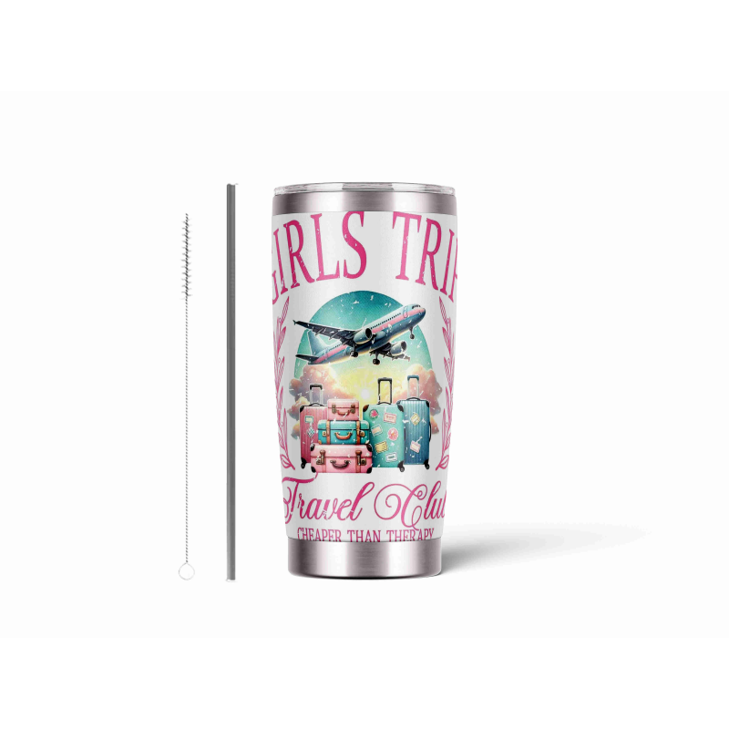 20oz Stainless Tumbler w/ Magnet Sliding Lid- Printed direct to Tumbler 124