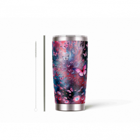 20oz Stainless Tumbler w/ Magnet Sliding Lid- Printed direct to Tumbler 131