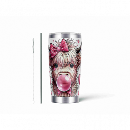 20oz Stainless Tumbler w/ Magnet Sliding Lid- Printed direct to Tumbler 137