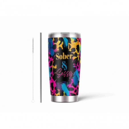 20oz Stainless Tumbler w/ Magnet Sliding Lid- Printed direct to Tumbler 140