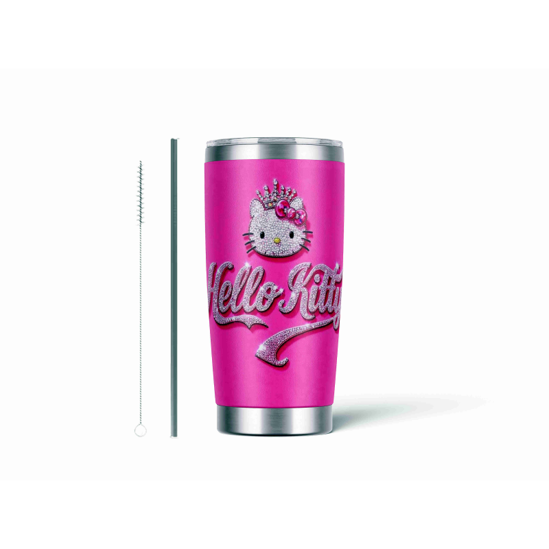 20oz Stainless Tumbler w/ Magnet Sliding Lid- Printed direct to Tumbler 142