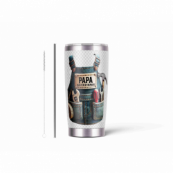 20oz Stainless Tumbler w/ Magnet Sliding Lid- Printed direct to Tumbler 143