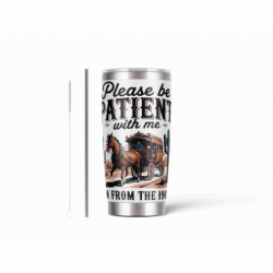 20oz Stainless Tumbler w/ Magnet Sliding Lid- Printed direct to Tumbler 146