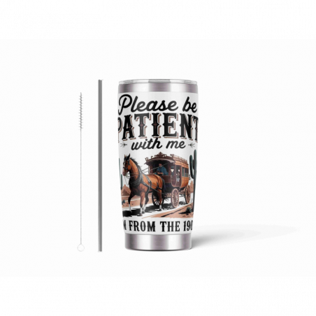 20oz Stainless Tumbler w/ Magnet Sliding Lid- Printed direct to Tumbler 146