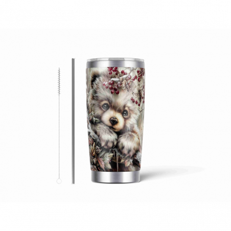 20oz Stainless Tumbler w/ Magnet Sliding Lid- Printed direct to Tumbler 153
