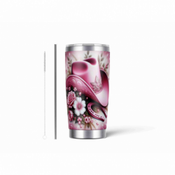 20oz Stainless Tumbler w/ Magnet Sliding Lid- Printed direct to Tumbler 154