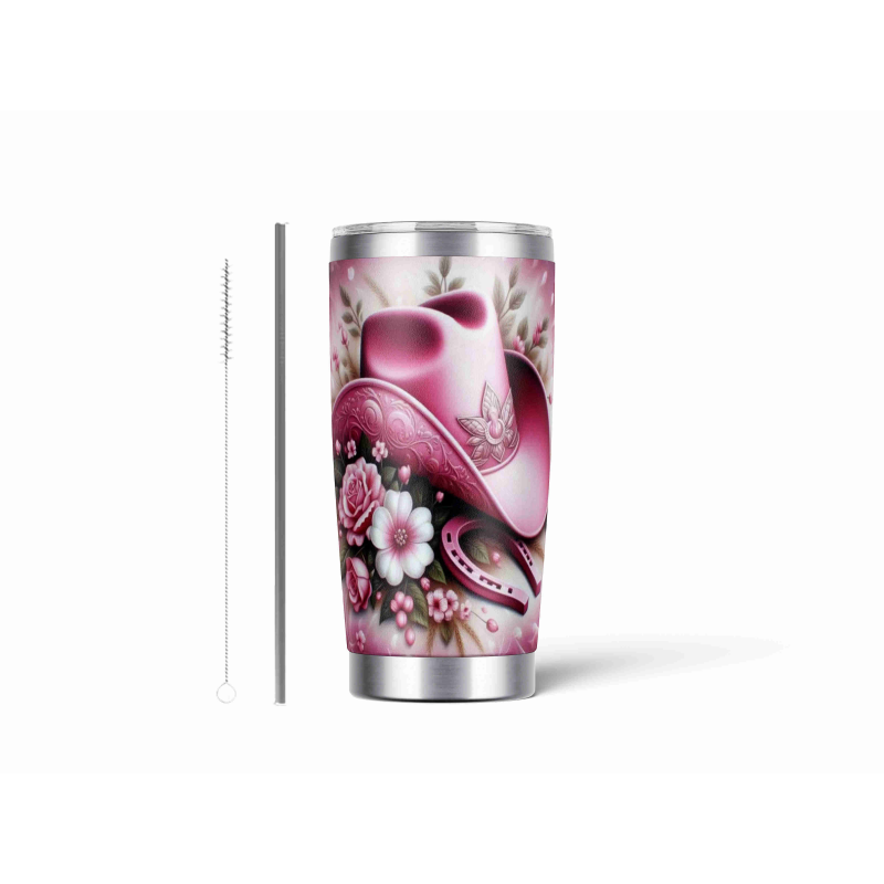 20oz Stainless Tumbler w/ Magnet Sliding Lid- Printed direct to Tumbler 154