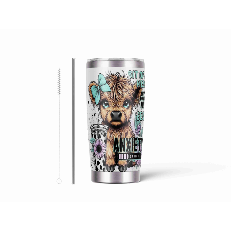 20oz Stainless Tumbler w/ Magnet Sliding Lid- Printed direct to Tumbler 161