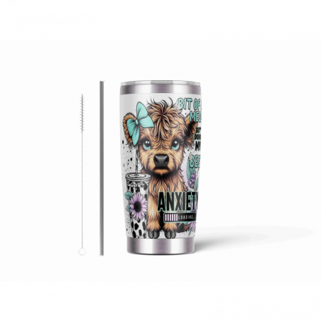 20oz Stainless Tumbler w/ Magnet Sliding Lid- Printed direct to Tumbler 161