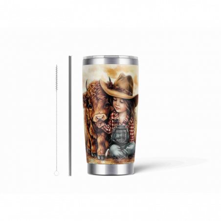 20oz Stainless Tumbler w/ Magnet Sliding Lid- Printed direct to Tumbler 166